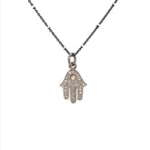 Lady's Sterling Silver Pendant Length 16 With Round Diamonds
Lake Tah